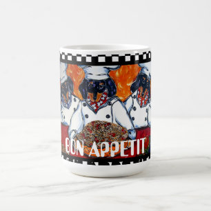Dachshund-Köche Kaffeetasse