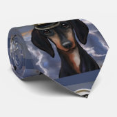 Dachshund Krawatte (Gerollt)