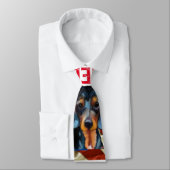 Dachshund Krawatte (Gebunden)