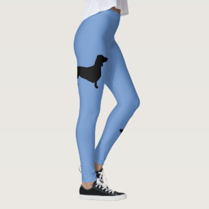 Dachshund Kurzhaar - Silhouette 1 Leggings