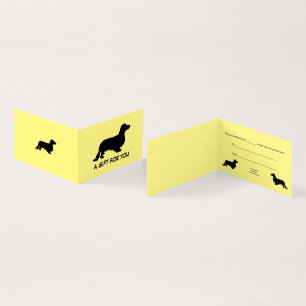 Dachshund Langhaar - Silhouette 1