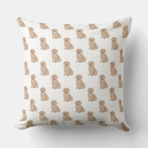 Dachshund (Langhaarig, Rot) Kissen