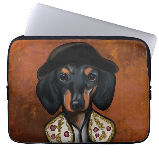 DACHSHUND LAPTOPSCHUTZHÜLLE (Vorderseite)