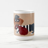 Dachshund Leckerli Dieb Einbrecher Kaffeetasse (Mittel)