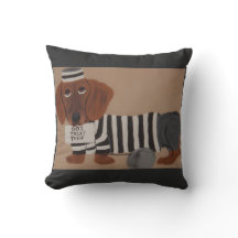 Dachshund Leckerli Dieb Knastvogel