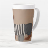 Dachshund Leckerli Dieb Knastvogel Milchtasse (Rechte Ecke)