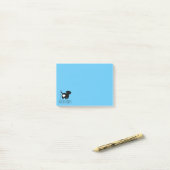 Dachshund Liebe Post-it Klebezettel (Auf Schreibtisch)