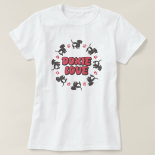 Dachshund-Liebe T-Shirt