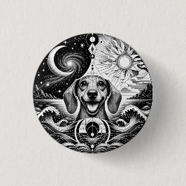 Dachshund-Liebhaber-Patches. Süßer Hund-Patch/Abze Button