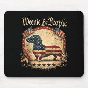 Dachshund-Liebhaberin Wiener-Hund-Mama Unabhängigk Mousepad