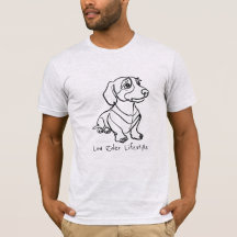 Dachshund-Linienkunst - Low Rider Lifestyle