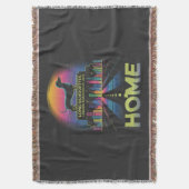 Dachshund Long Silhouettes, Longer Shadows Of Love Decke (Vorderseite Vertikal)