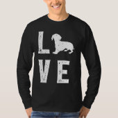 Dachshund Love 1 T-Shirt (Vorderseite)