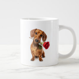 Dachshund Love Jumbo-Tasse