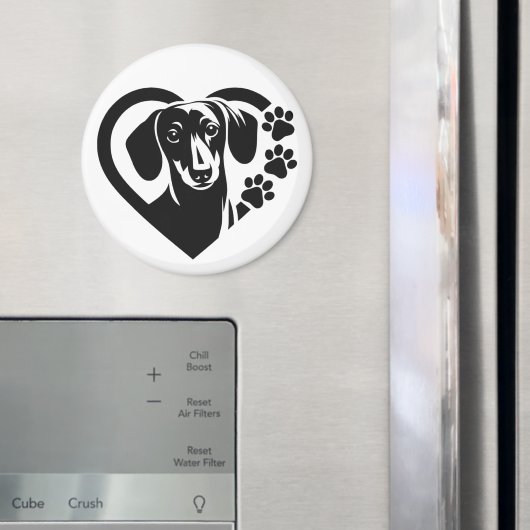 Dachshund Magnet (In Situ (Kühlschrank))
