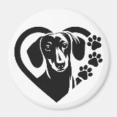Dachshund Magnet (Vorne)