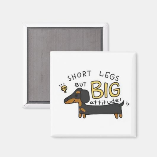 Dachshund Magnet (Vorderseite/Rückseite)