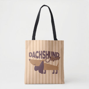 Dachshund-Mama-All-Over-Print-Tasche Tasche