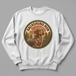 Dachshund-Mama-Crewneck Wiener Dog Mama Geschenk f Sweatshirt