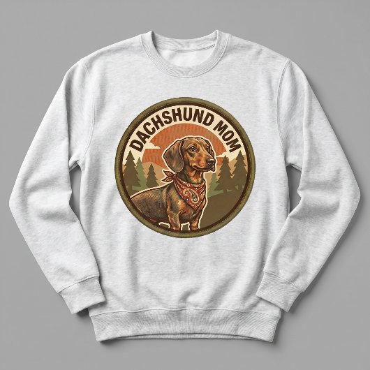 Dachshund-Mama-Crewneck Wiener Dog Mama Geschenk f Sweatshirt
