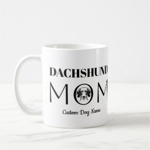 Dachshund-MAMA Geburtstagsgeschenk für Mama, Hunde Kaffeetasse