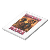 Dachshund Mama Notizblock (Rotiert)