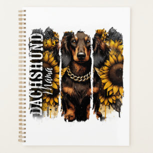 Dachshund Mama Planer