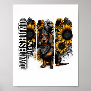 Dachshund-Mama  Poster