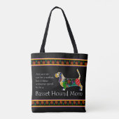 Dachshund-Mama-Tasche Tasche (Rückseite)