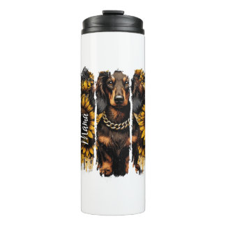 Dachshund Mama Thermosbecher