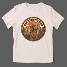 Dachshund-Mama Tri-Blend T-Shirt | Wiener Dog Mama