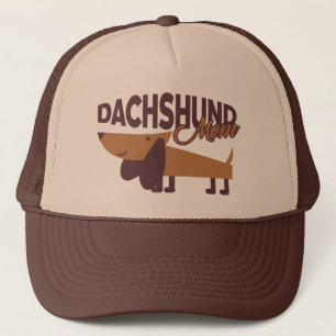 Dachshund-Mama-Trucker-Mütze Truckerkappe