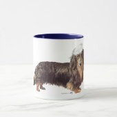 Dachshund Matrose Tasse (Zentrum)
