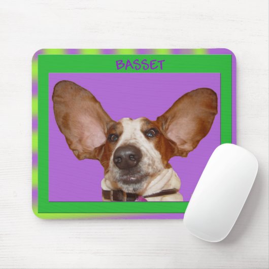 Dachshund-Mausunterlage Mousepad (Mit Mouse)