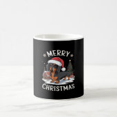 Dachshund Merry Christmas Classic T-Shirt Kaffeetasse (Mittel)