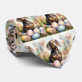 Dachshund mit Ostereiern Krawatte (Gerollt)