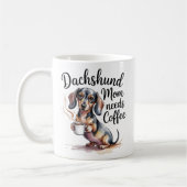 Dachshund Mom Needs Coffee Funny Coffee Mug Dachsh Kaffeetasse (Links)