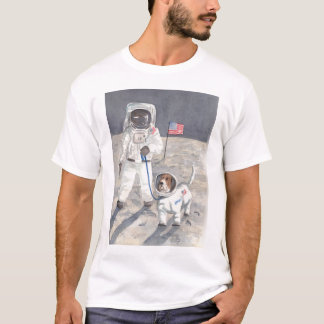 Dachshund-Mond-Weg T-Shirt
