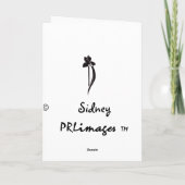 Dachshund Mother's Day Card Karte (Rückseite)