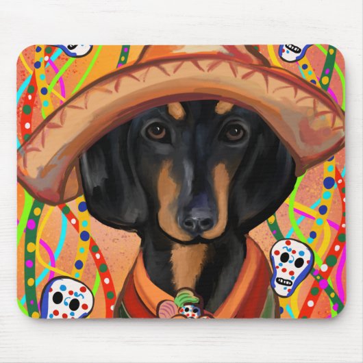 DACHSHUND MOUSEPAD (Vorne)