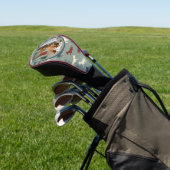 Dachshund-Muster mit Ihrem Foto Golf Headcover (In SItu)