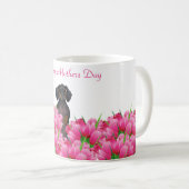 Dachshund Muttertags-Tasse Kaffeetasse (VorderseiteRechts)