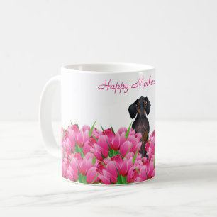 Dachshund Muttertags-Tasse Kaffeetasse