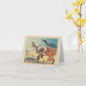 Dachshund-O-saurus: Der Ursprung der Dachshunde Karte (Gelbe Blume)