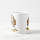 Dachshund-Ohren Kaffeetasse (Mittel)