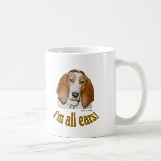 Dachshund-Ohren Kaffeetasse (Rechts)
