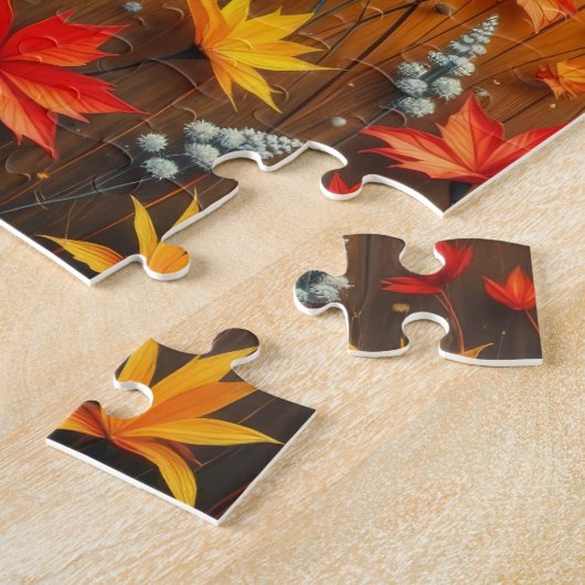 dachshund on the farm in autumn puzzle (Seite)