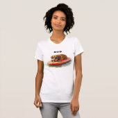 Dachshund-Paddle-Boarding T-Shirt (Vorne ganz)