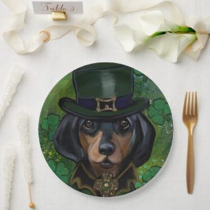 Dachshund  pappteller