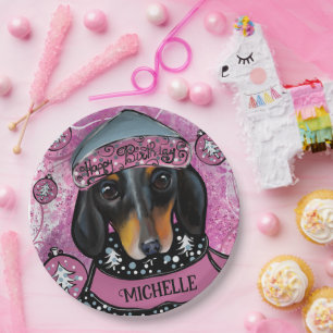 DACHSHUND PAPPTELLER